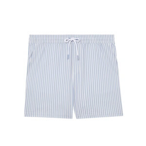 REISS Bay Seersucker Stripe Swim Shorts